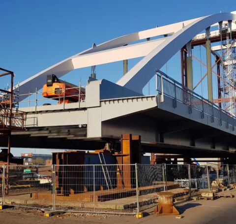 Tijdelijke verbinding Suurhoffbrug