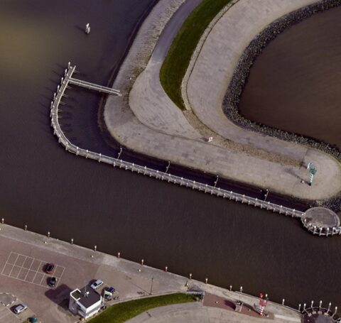 Renovatie havenmond Oudeschild