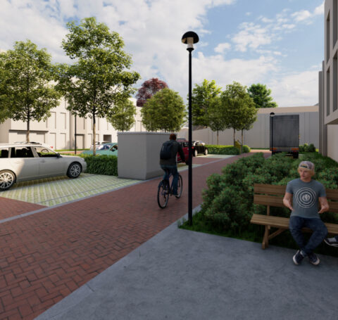 Bezorgershof Geldrop, centrum in ontwikkeling
