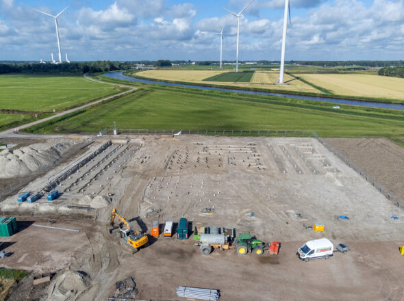 Ontwikkeling elektriciteitsnet Avermieden