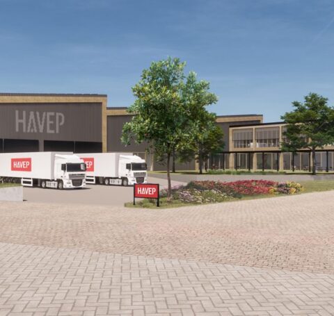 Nieuwbouw kantoor en opslaghal, Havep