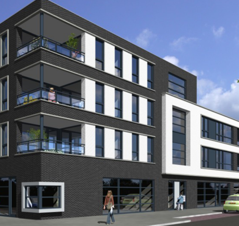 Appartementen en commerciële ruimtes