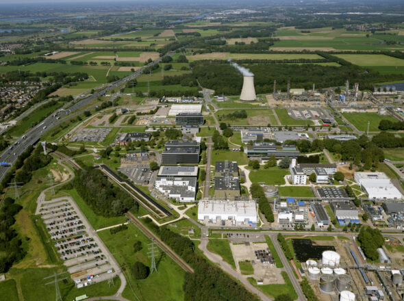 Chemelot industrial campus luchtfoto