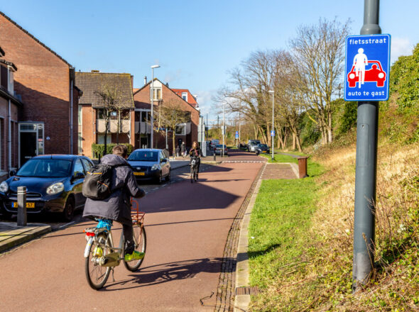 Doorfietsroute en Parkstrook Cremerstraat
