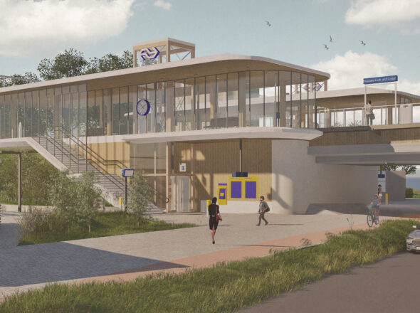 Vernieuwing station Nieuwerkerk aan den IJssel visual